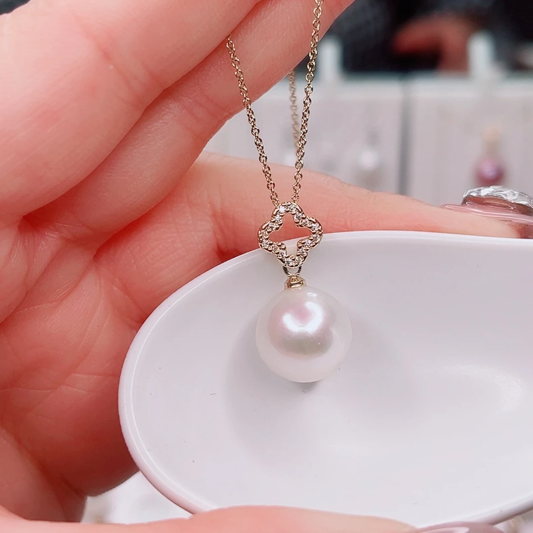 合金吊坠(赠链)淡水珍珠