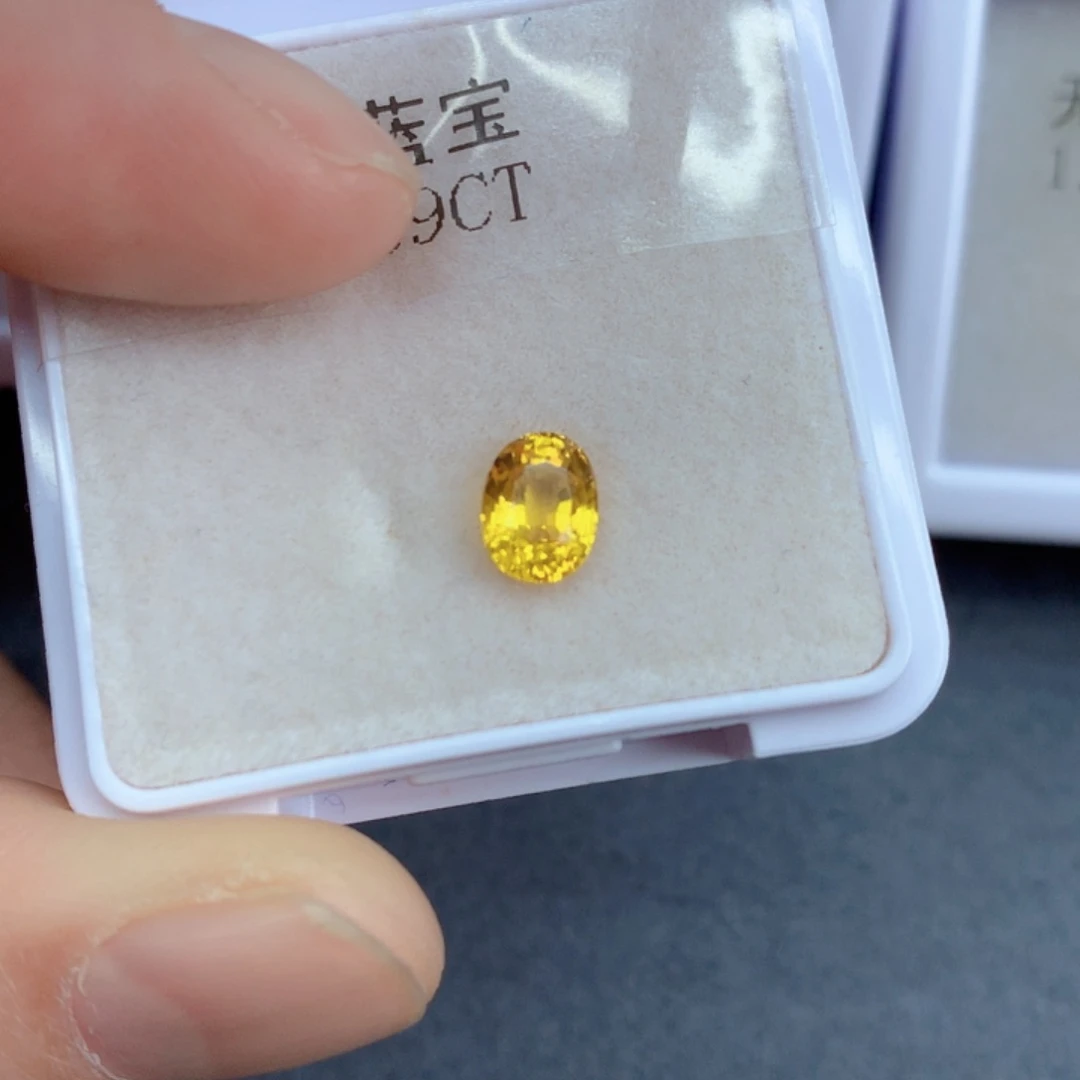 彩色蓝宝石1.27克拉裸石未镶嵌