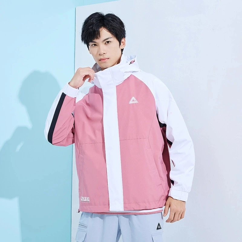 Peak/匹克篮球男士秋季时尚户外防风休闲外套运动透气速干风卫衣