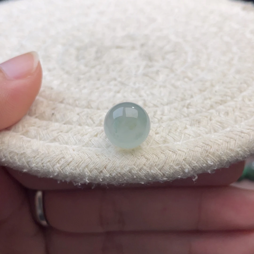 散珠翡翠特色冰晴圆珠卡11mm