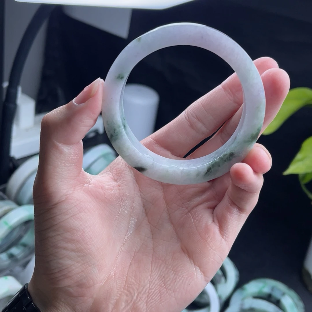 【闪购商品】定制翡翠58正圈纹裂推荐未镶嵌