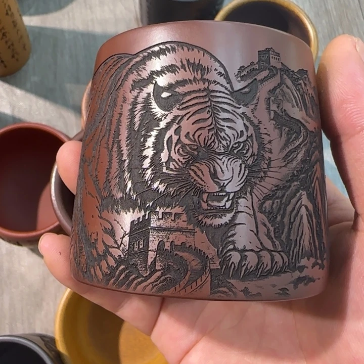 茶杯紫砂全手工制作工艺