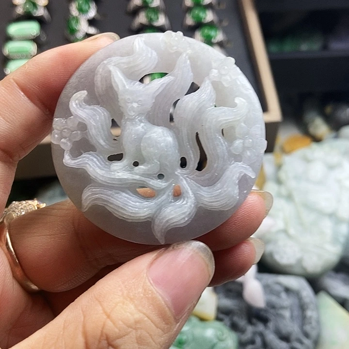 未镶嵌定制翡翠天然翡翠玉石雕刻工艺