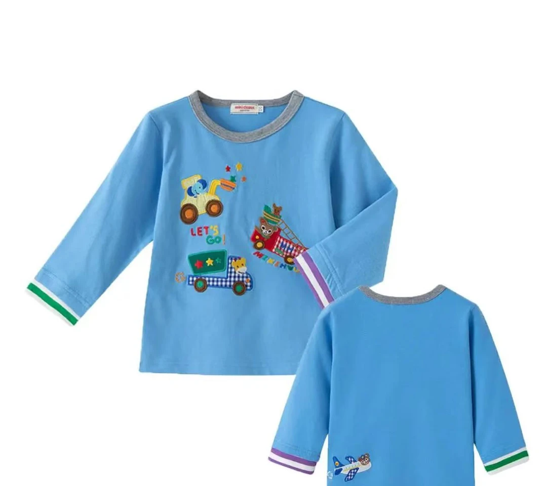 宝宝可爱工地熊T恤