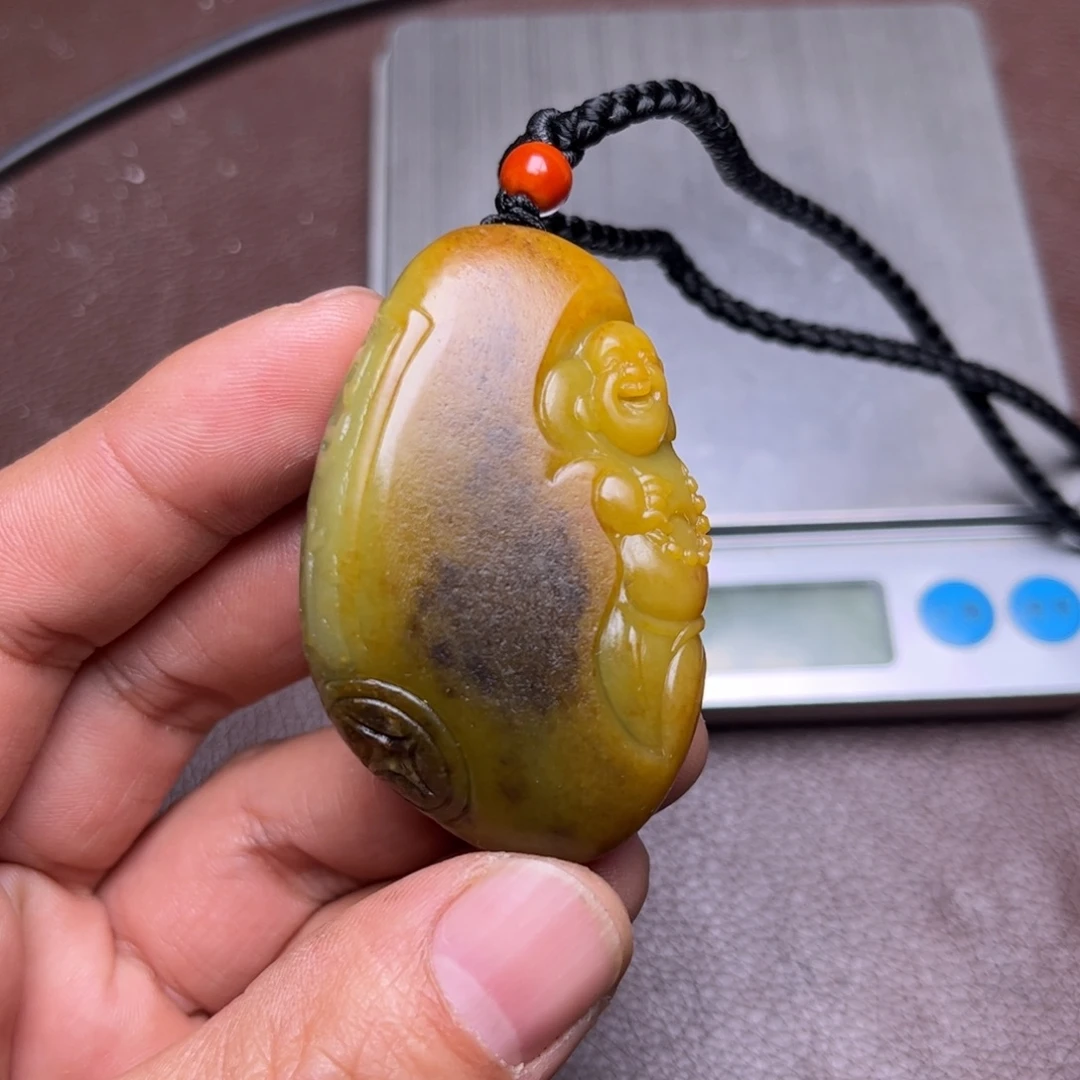 和田玉未镶嵌吊坠(不含链)