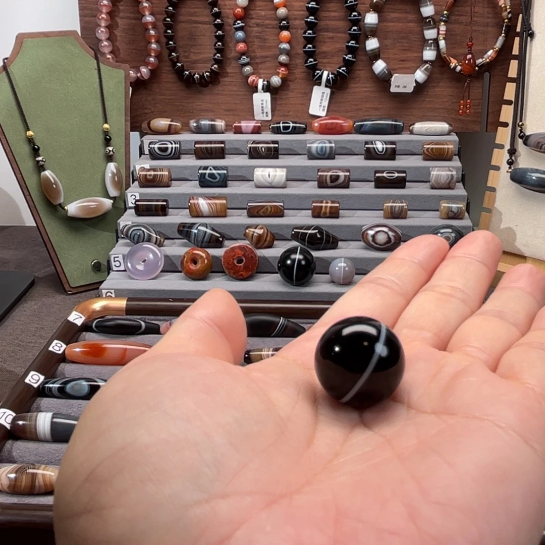 ~***~玛瑙/玉髓合金颈饰