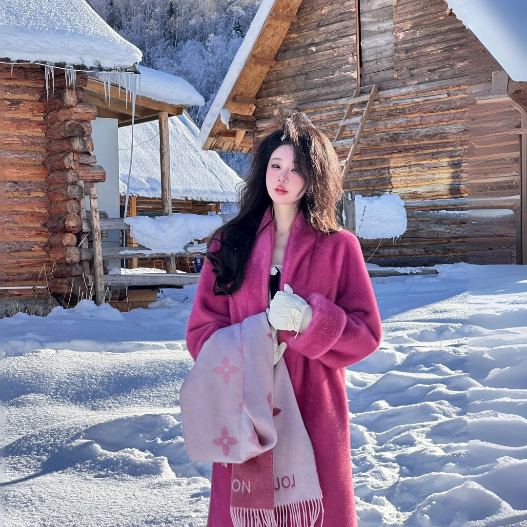 人造皮草 【雅乔定制】禾木暖心冬季保暖环保草草外套DYYY-24115651