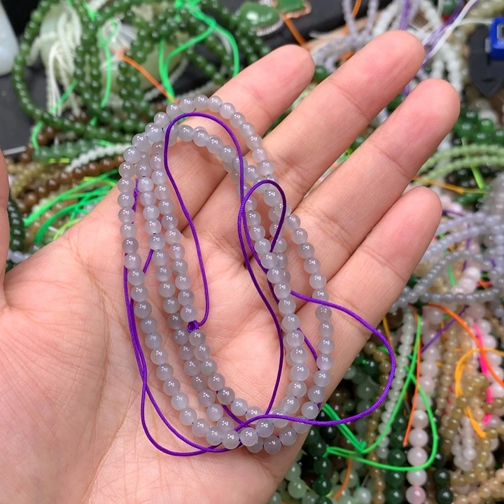 和田玉未镶嵌手链79