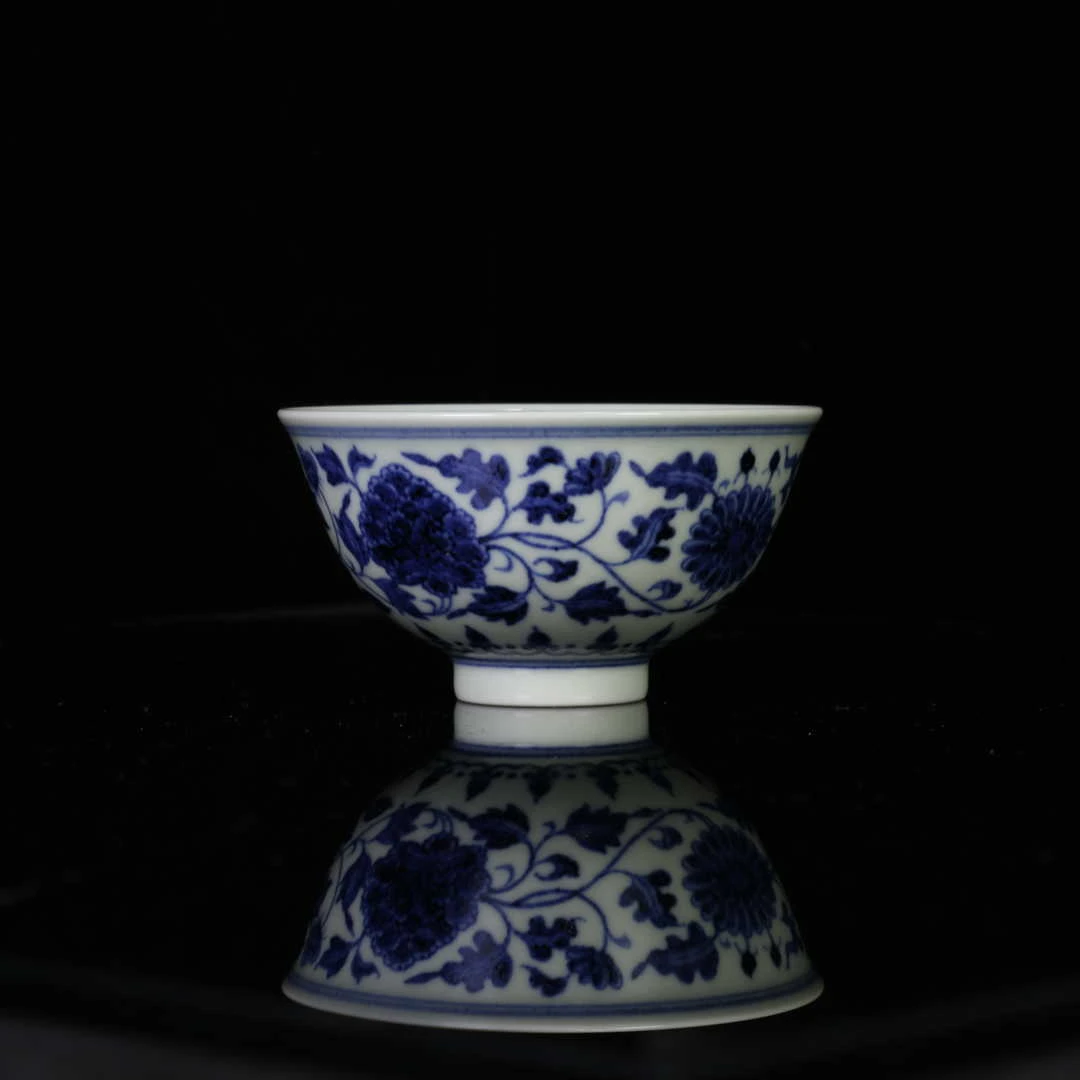 【逸古堂】明韵 四时花卉宫碗 | 周大乐优选 | 景德镇茶具