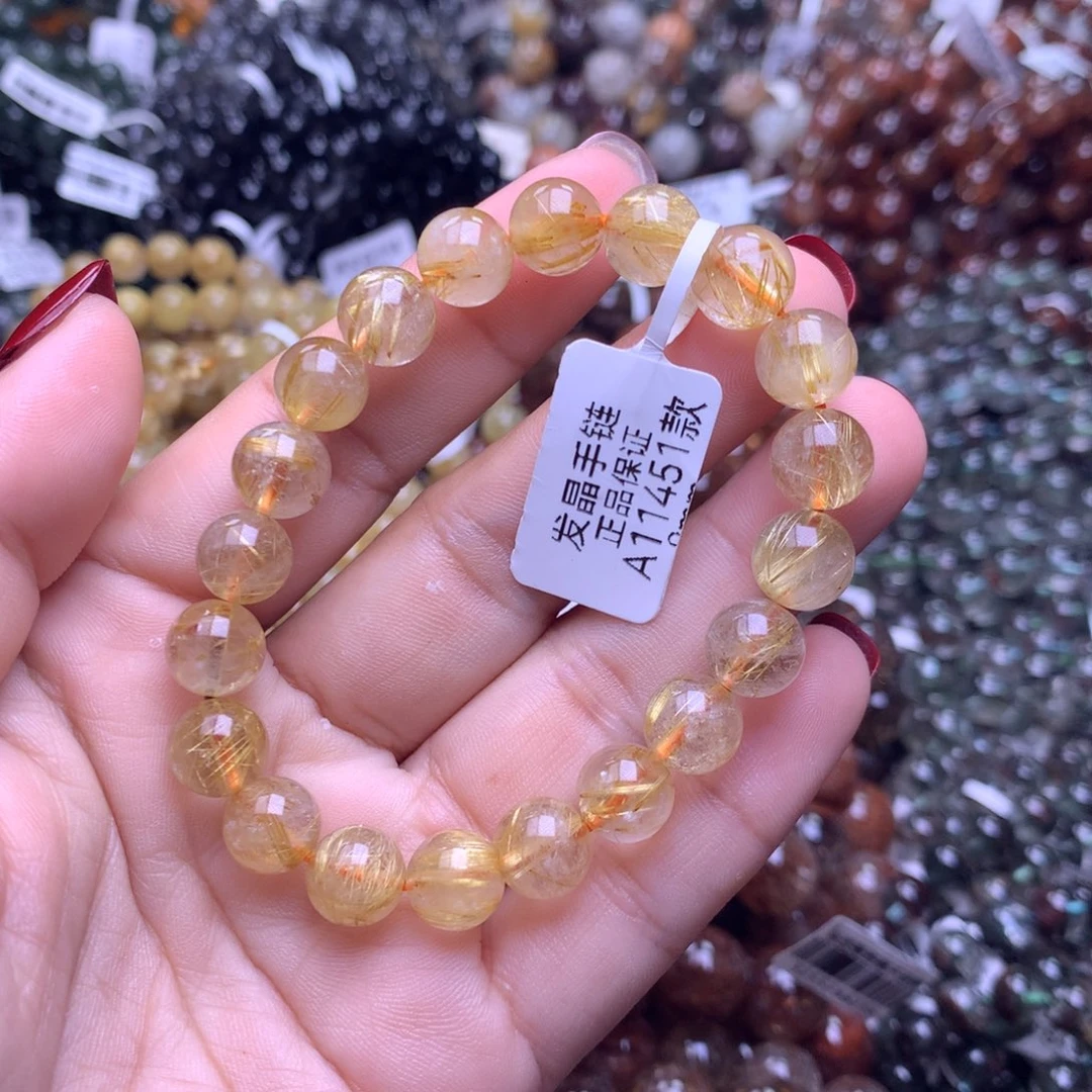 水晶手链未镶嵌手链