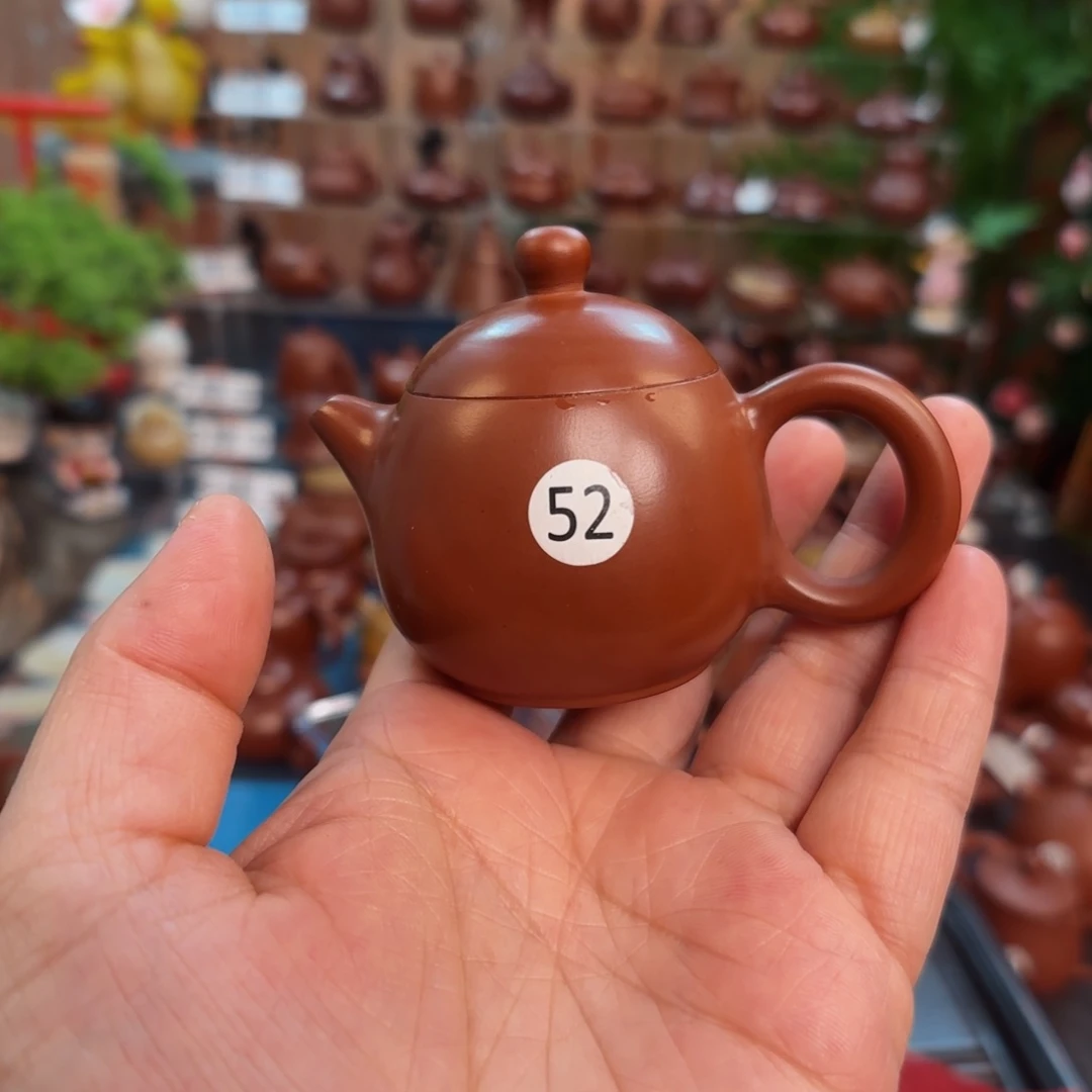 茶壶朱泥朱泥茶壶微瑕45C
