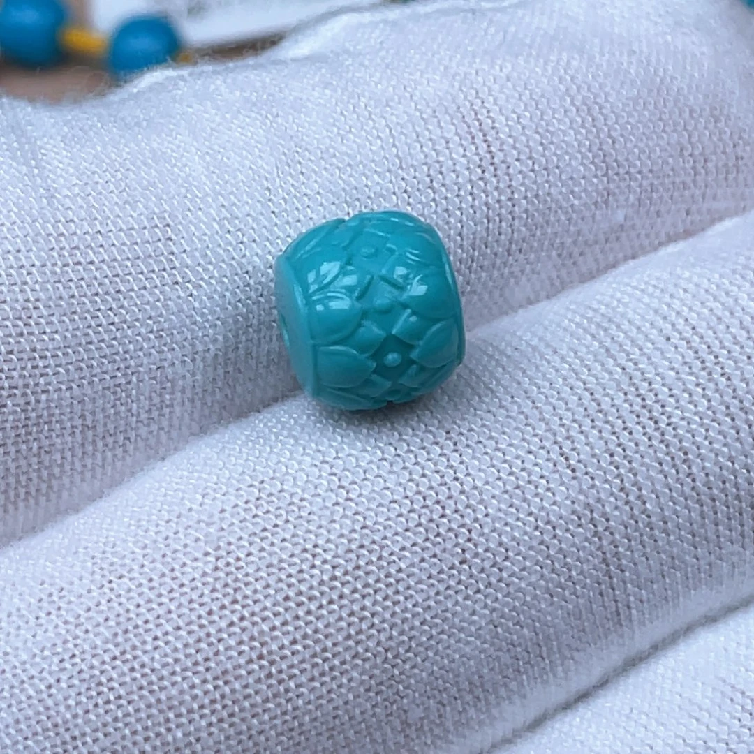 绿松石未镶嵌挂件9.6✖️8.6mm