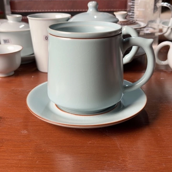 杯五***森天青四件套办公杯裸发