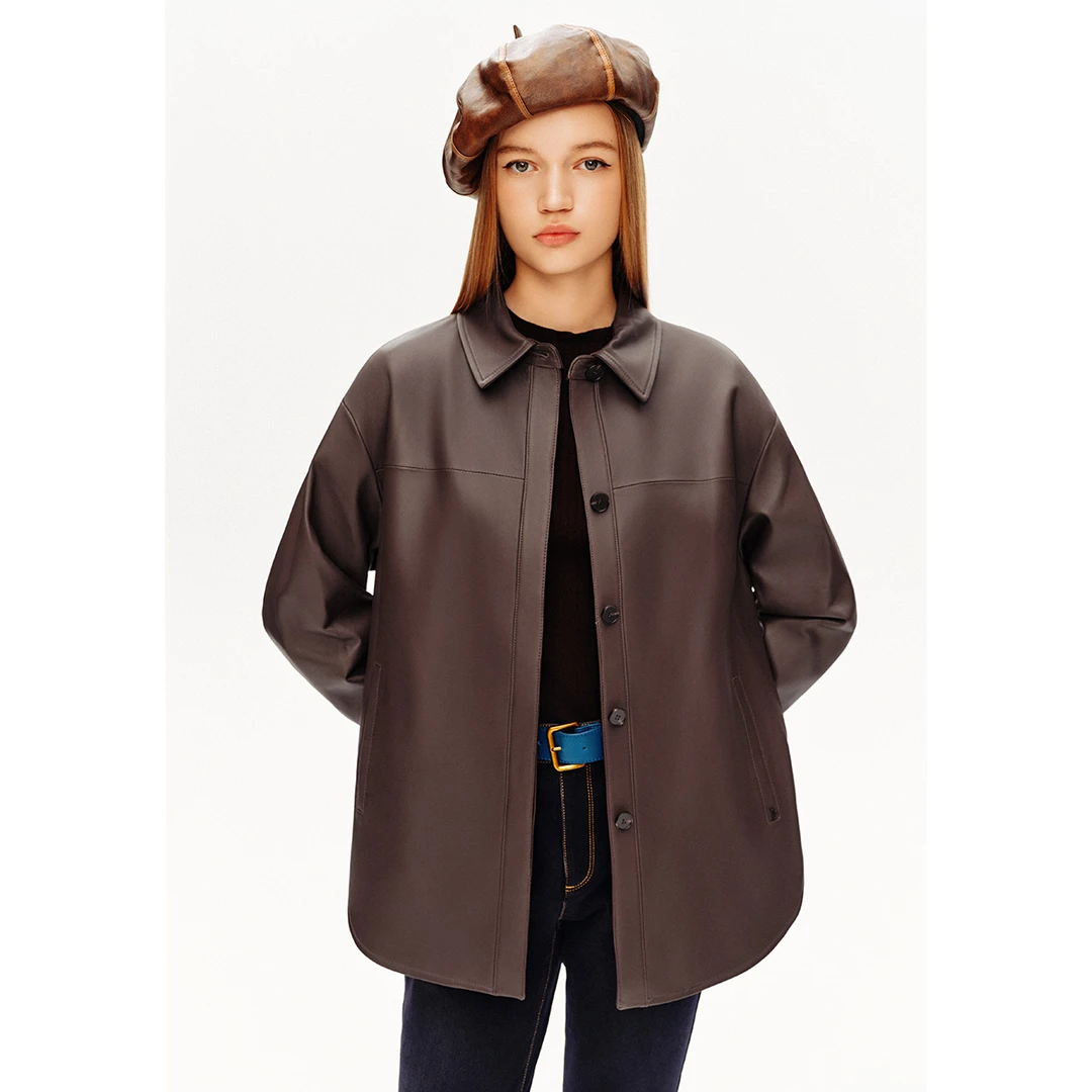 PSALTER诗篇 2025年新衬衫款皮衣6C34509130