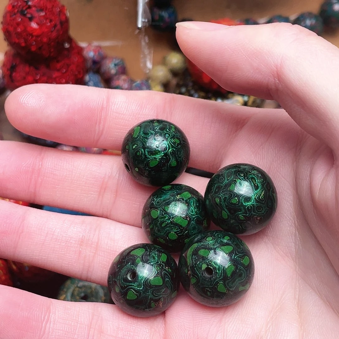 手工制作大漆珠1.8手串13颗