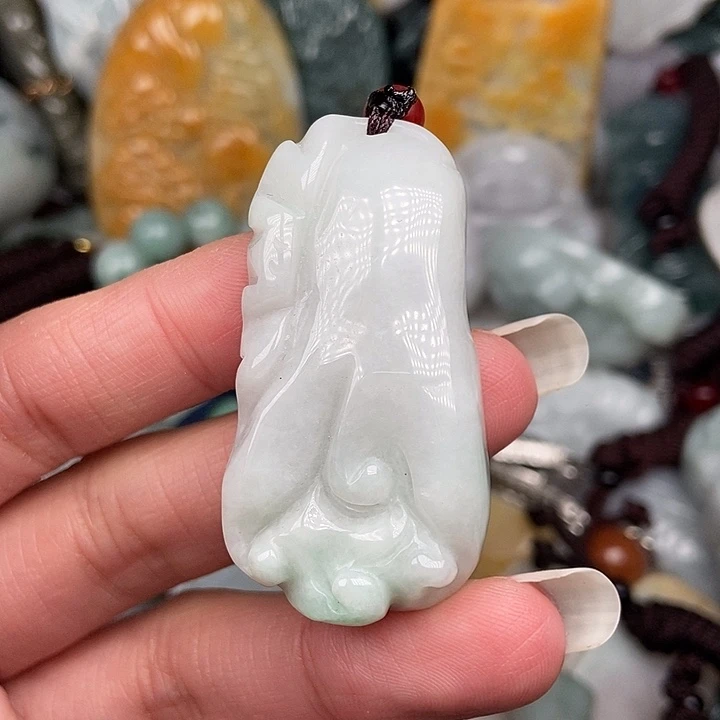 颈饰未镶嵌翡翠翡翠