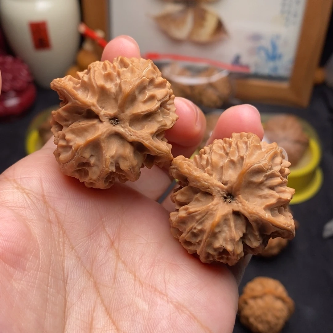 文玩核桃把件38苹果园