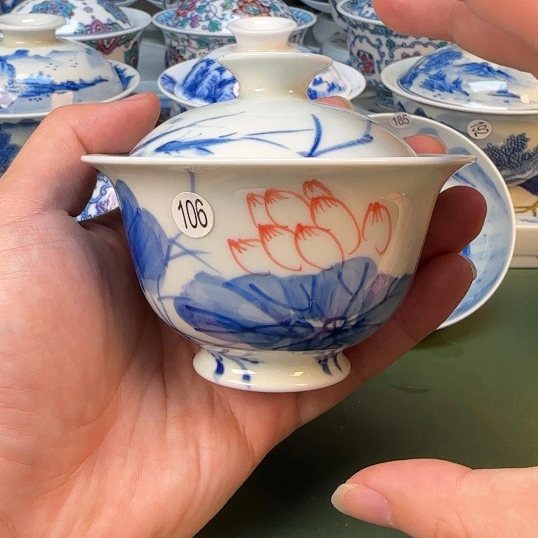 景德镇手工手绘茶具106