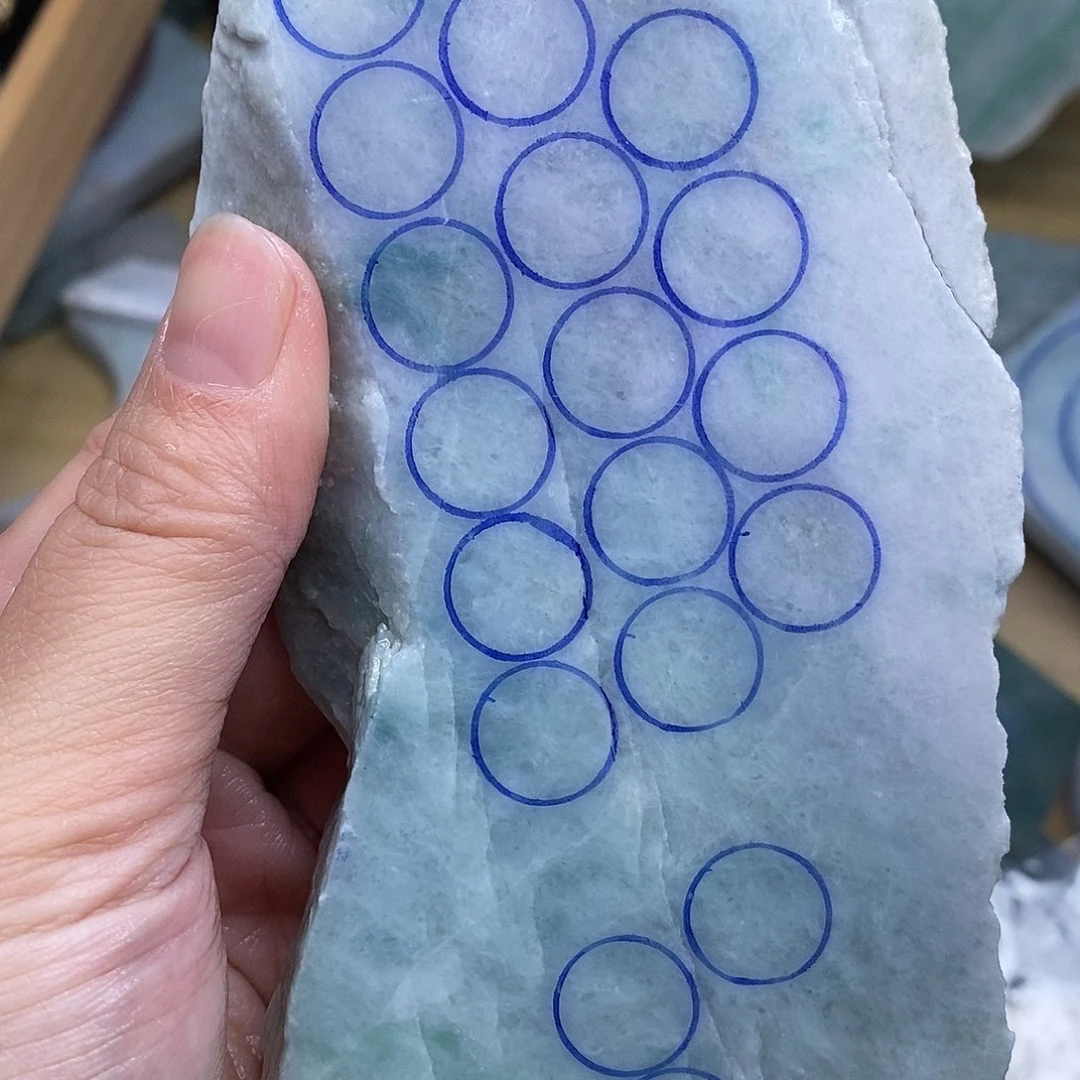 翡翠散珠缅甸翡翠A货