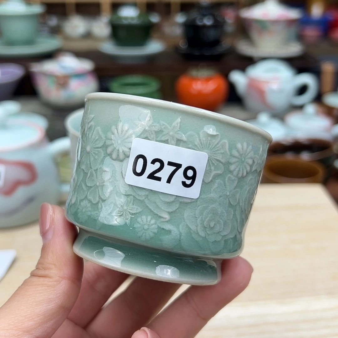 龙泉敬悦青瓷品茗杯