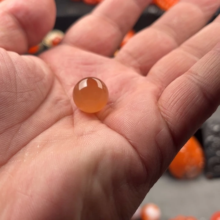 南红玛瑙单珠未镶嵌回***主