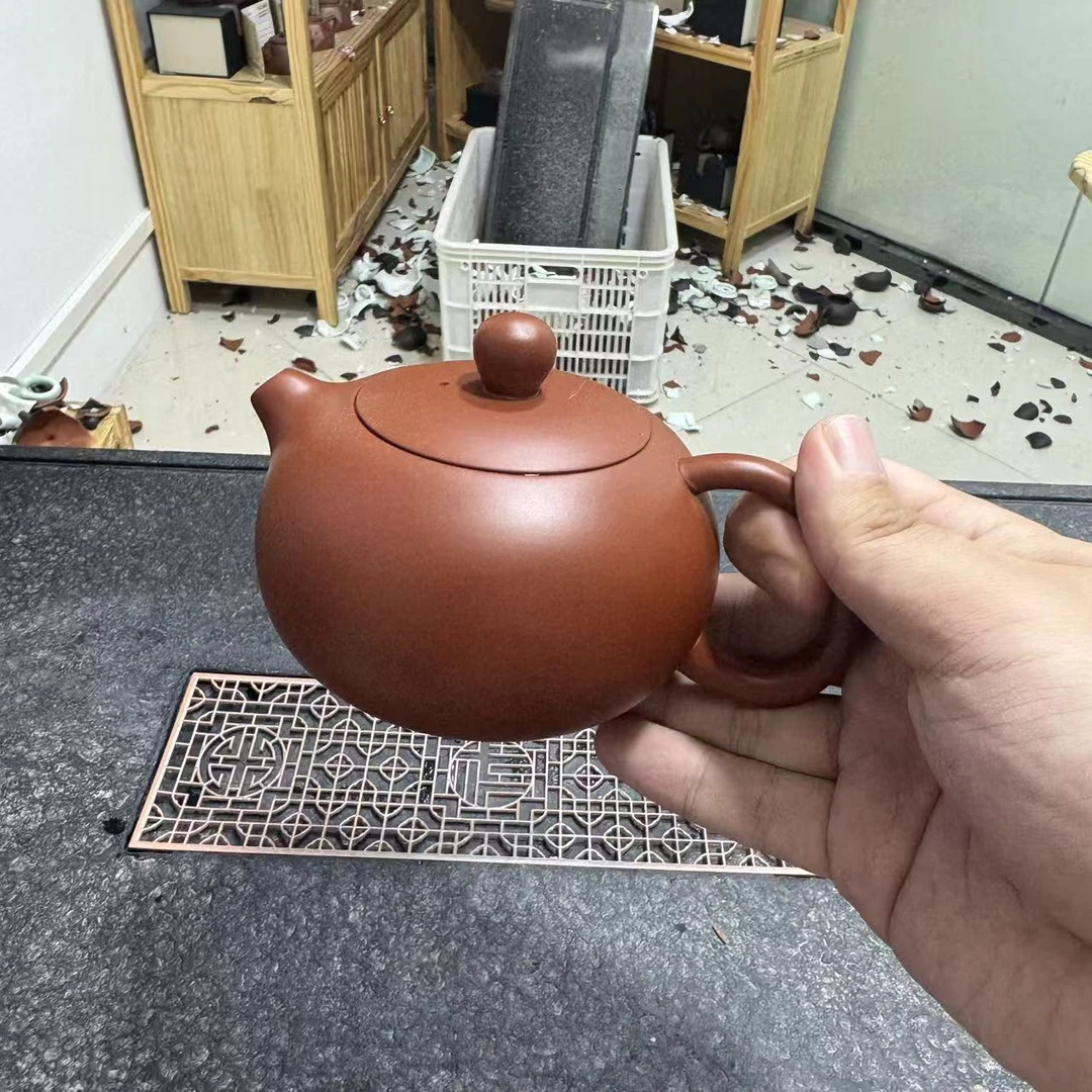 朱泥大红袍250cc西施凤鸣壶 单壶(周专用)