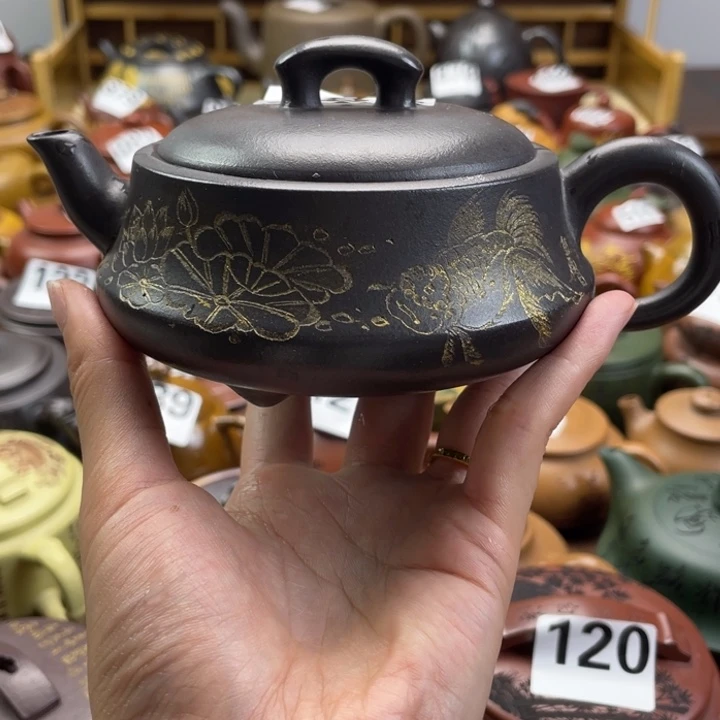 茶壶紫砂紫砂微瑕