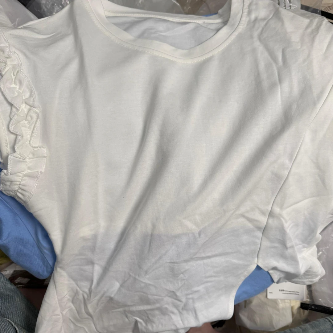 莎姐严选设计款漏背短袖1