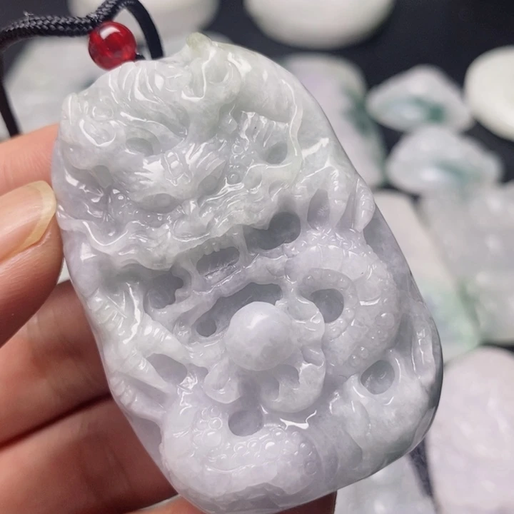 翡翠未镶嵌颈饰天然翡翠A货