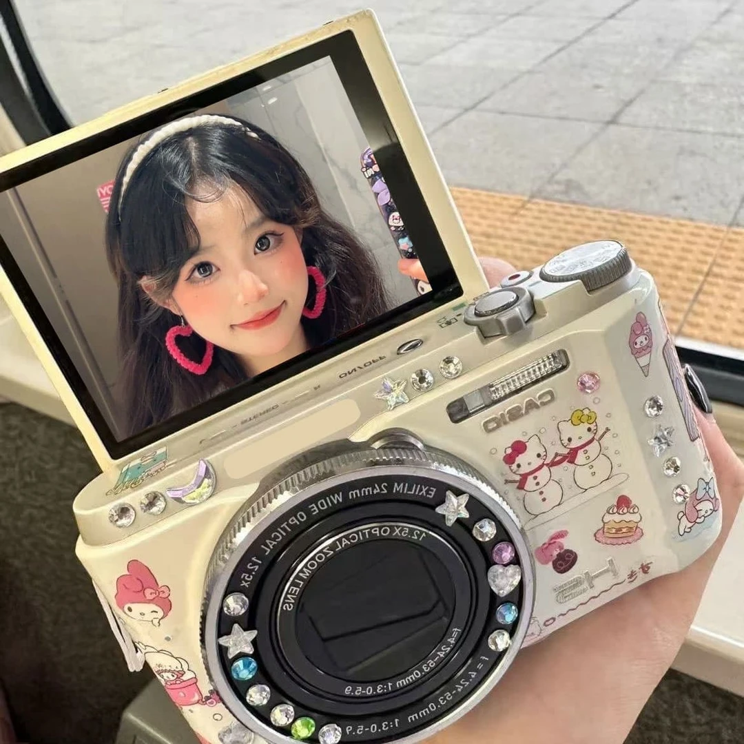 ccd照相机复古高清美颜ccd数码照相机校园前后生日礼物送女生