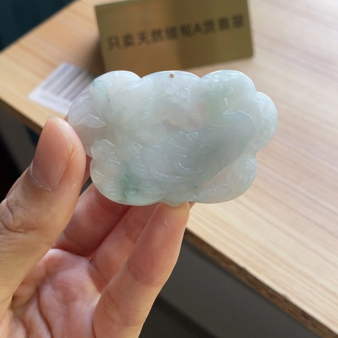 【闪购商品】颈饰未镶嵌翡翠天然缅甸A货翡翠