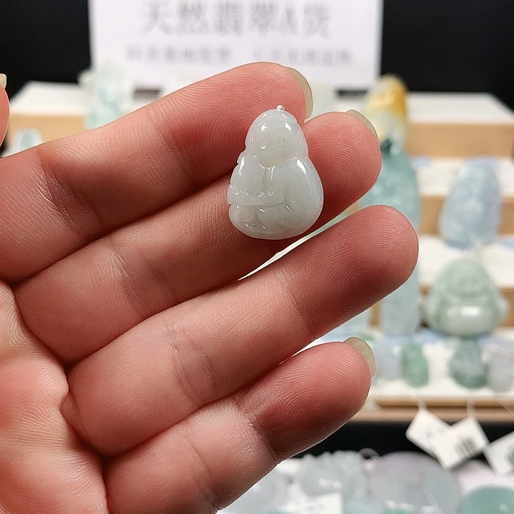 吊坠(不含链)未镶嵌翡翠29小猴子