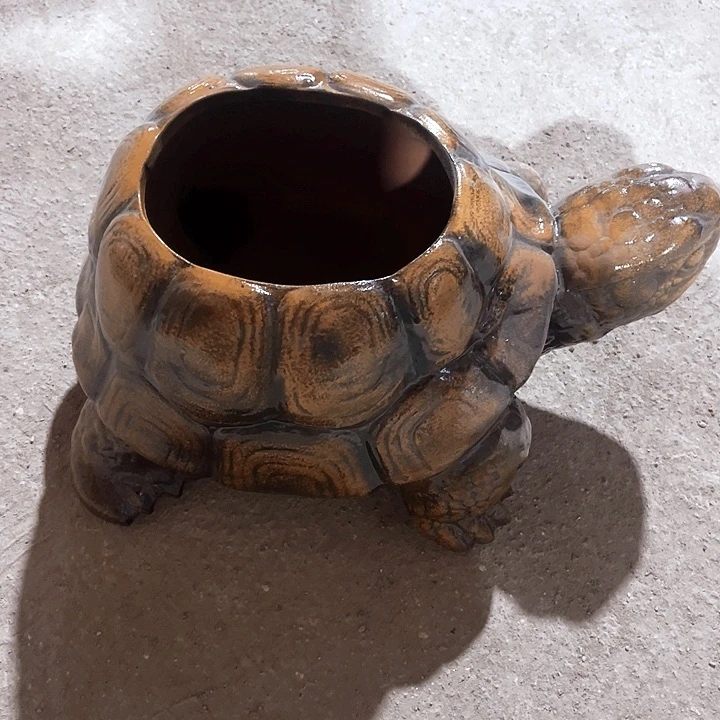 紫砂花盆口径长35宽22高18一只正品