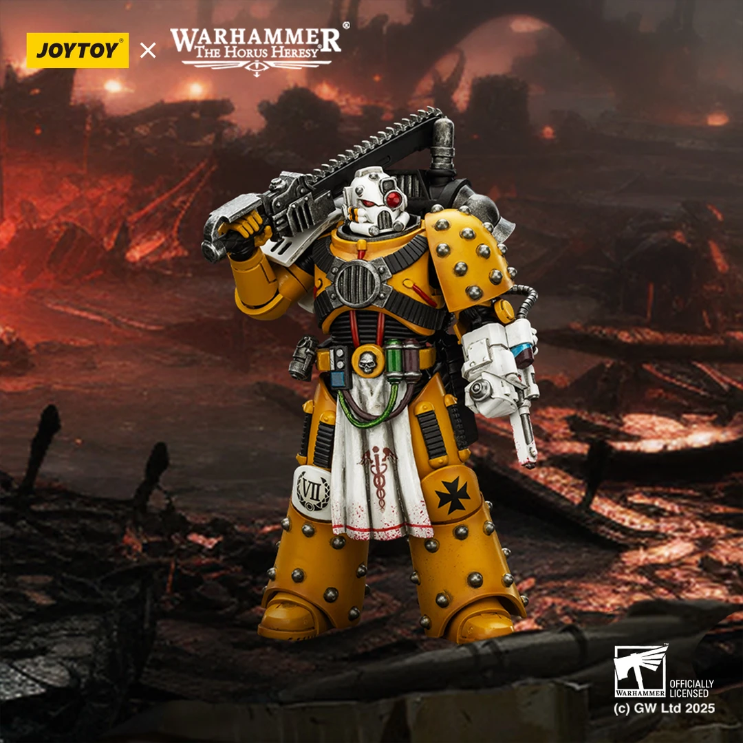 JOYTOY/暗源战锤帝国之拳军团药剂师成品可动模型玩具摆件人偶