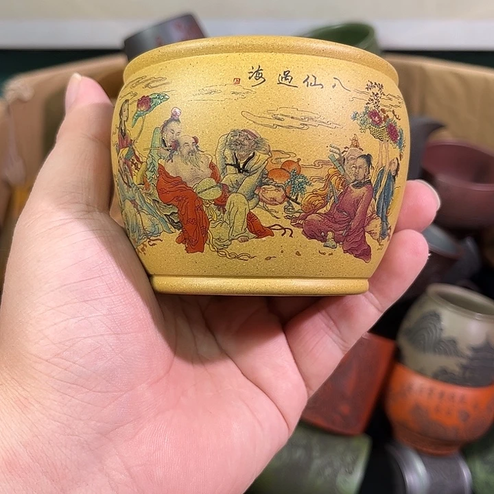 茶杯紫砂全手工紫砂主人杯