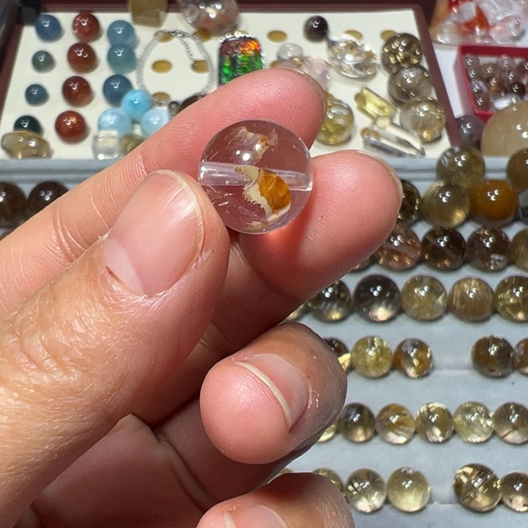 水晶颈饰未镶嵌天然水晶