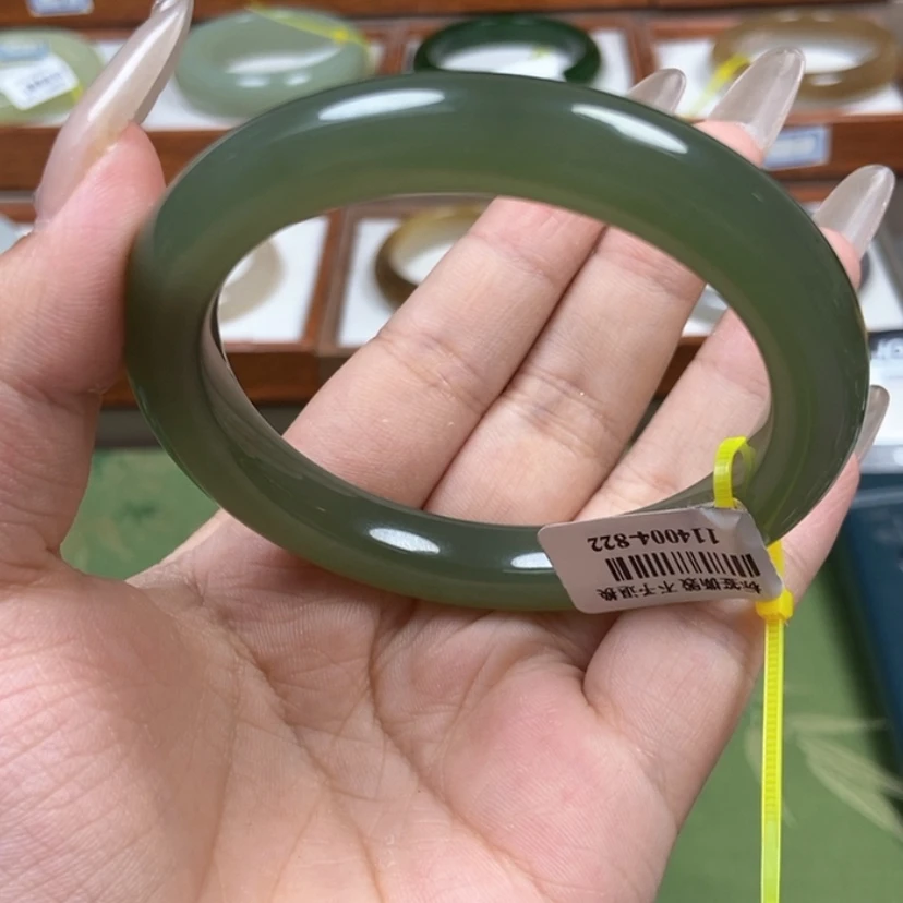 【闪购商品】和田玉手镯未镶嵌沧***泡55