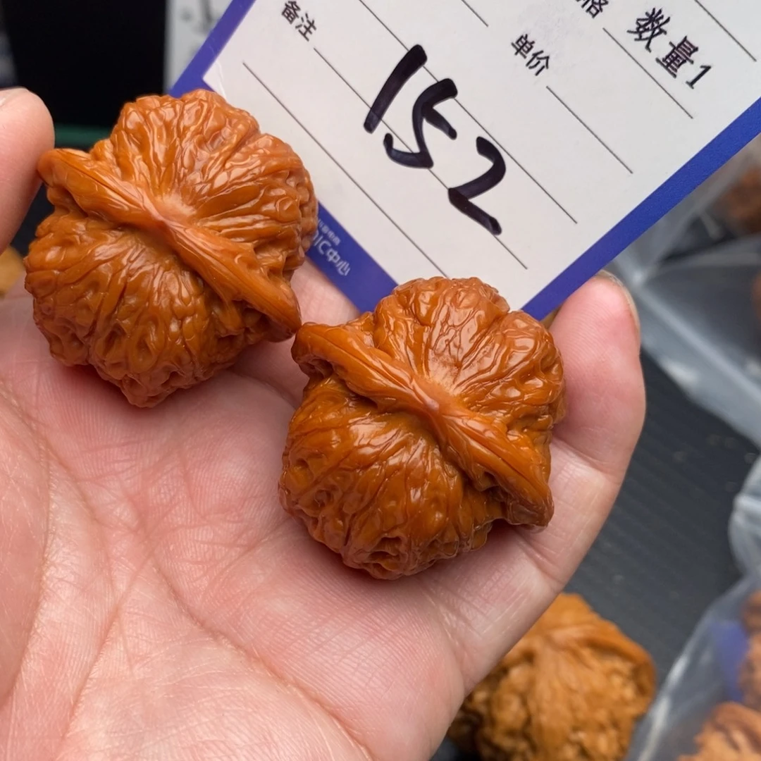 桃核把件血麒麟37