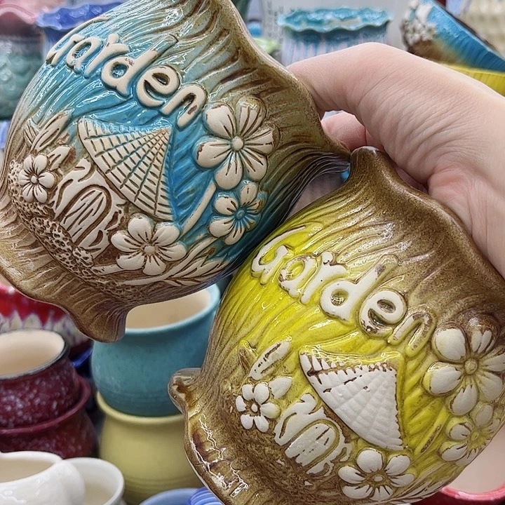 多肉绿植陶瓷花盆