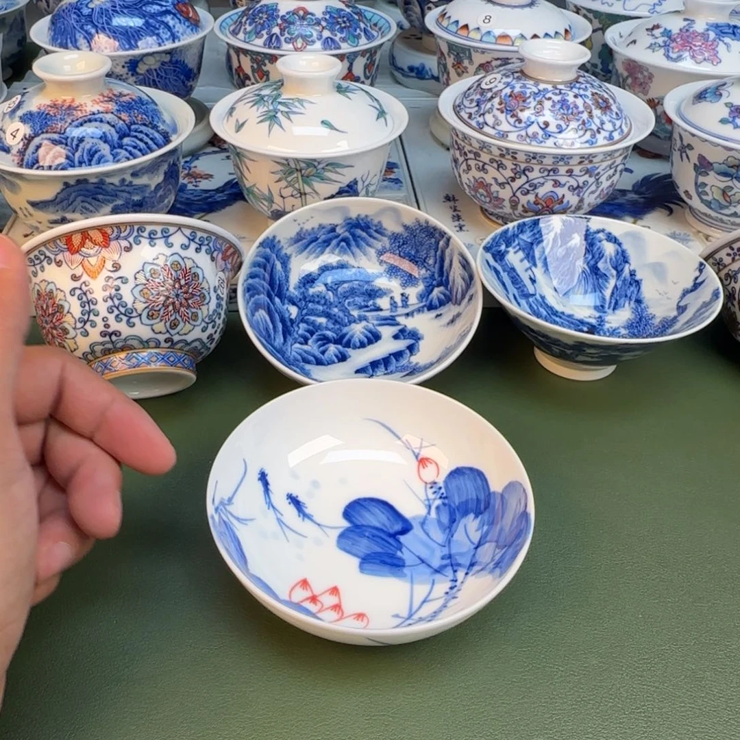 纯手工纯手绘茶具45