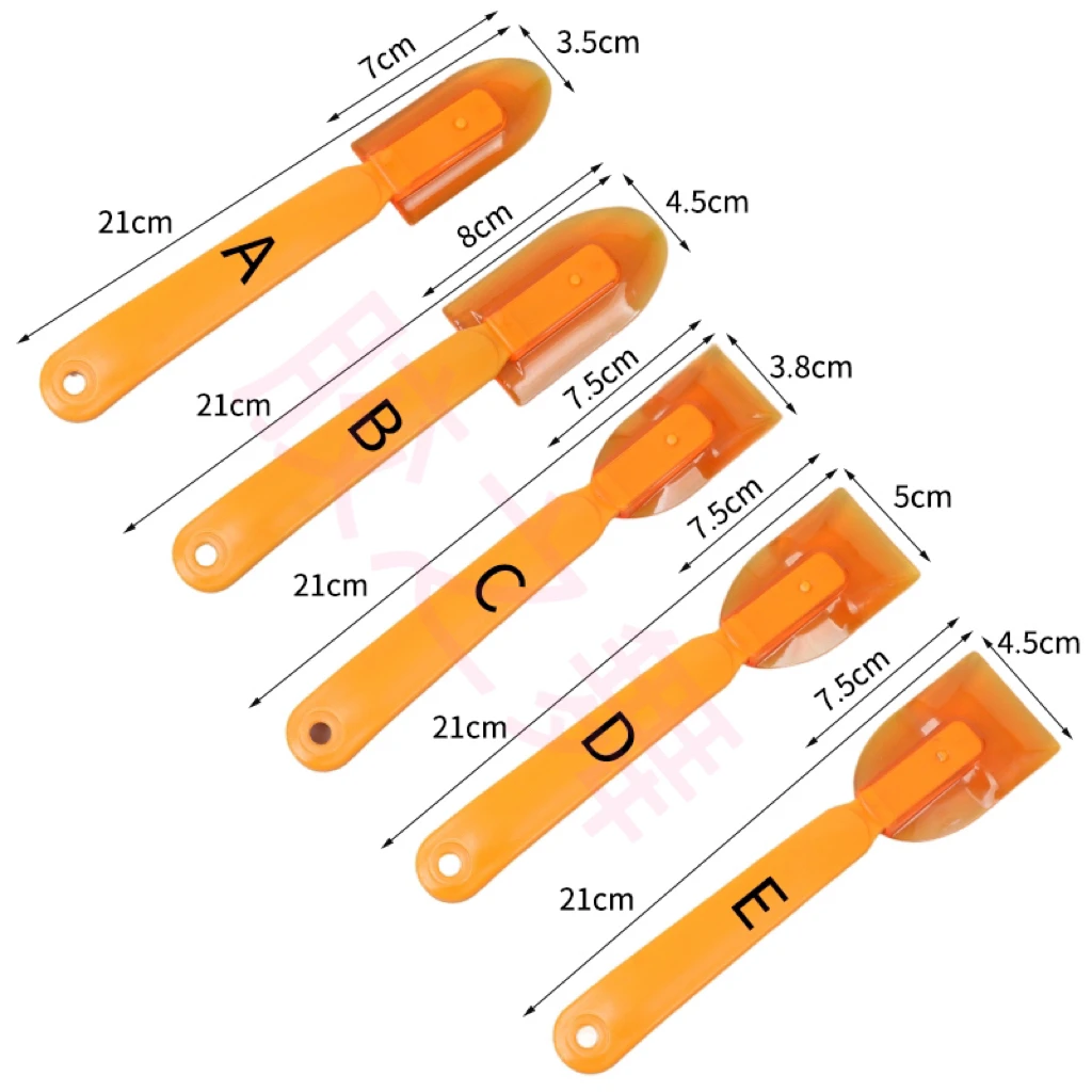 胶之舞5件套软皮刮胶刀神器外墙打胶石材幕墙一体板阳光房刮胶皮