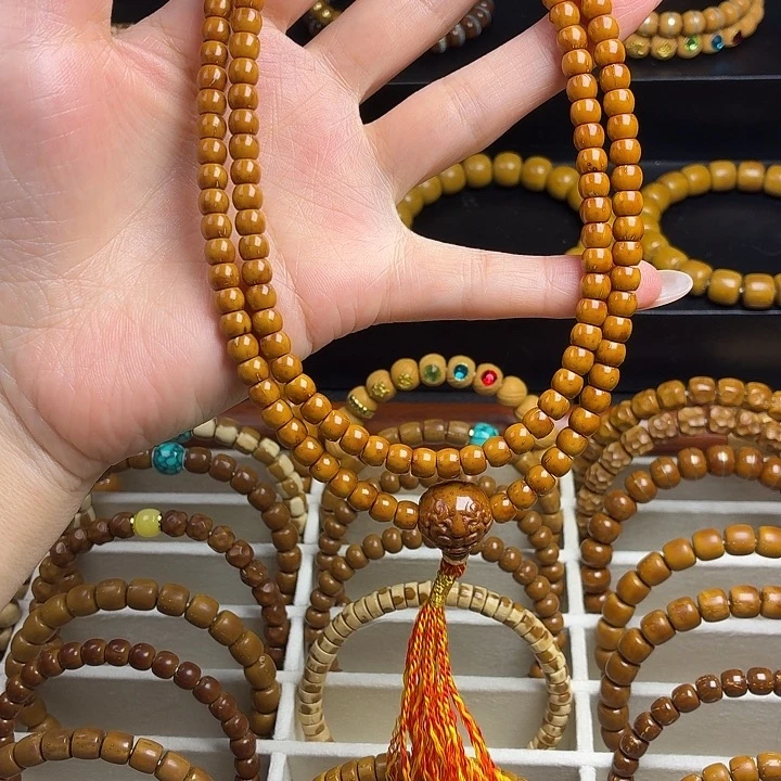 D***i紫金鼠手串纯肉鼠尖108脖挂