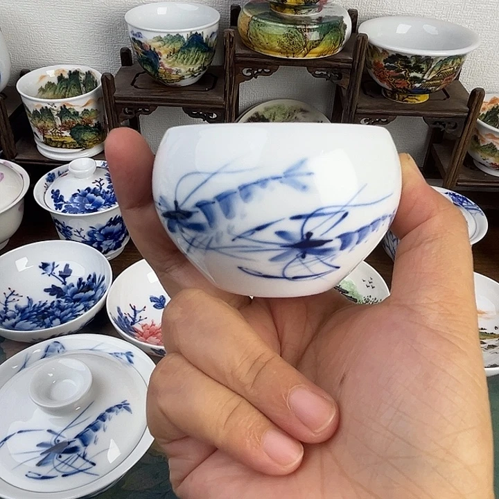 忠意堂釉下彩绣球