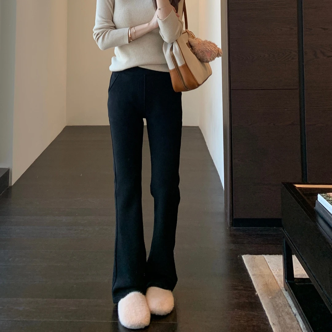 春夏款微喇菁选高弹力牛仔裤 弹力裤