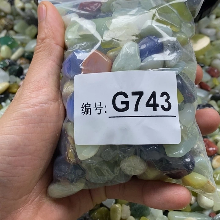 蛇纹石玉鱼缸石未镶嵌