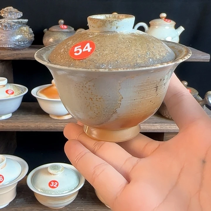 纯手拉坯手工柴烧