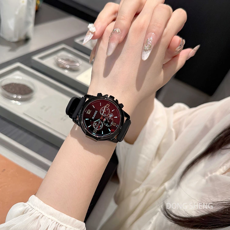 歌浪迪/JRANDE 时尚百搭气质防水女士石英腕表H9395L-S