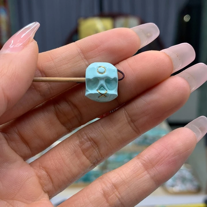 绿松石未镶嵌配饰