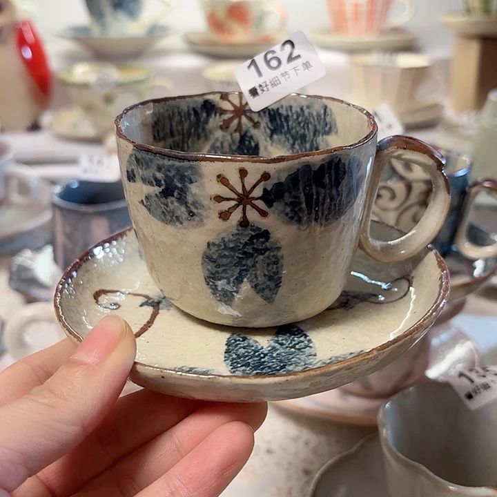 瓷片180毫升容量咖啡杯