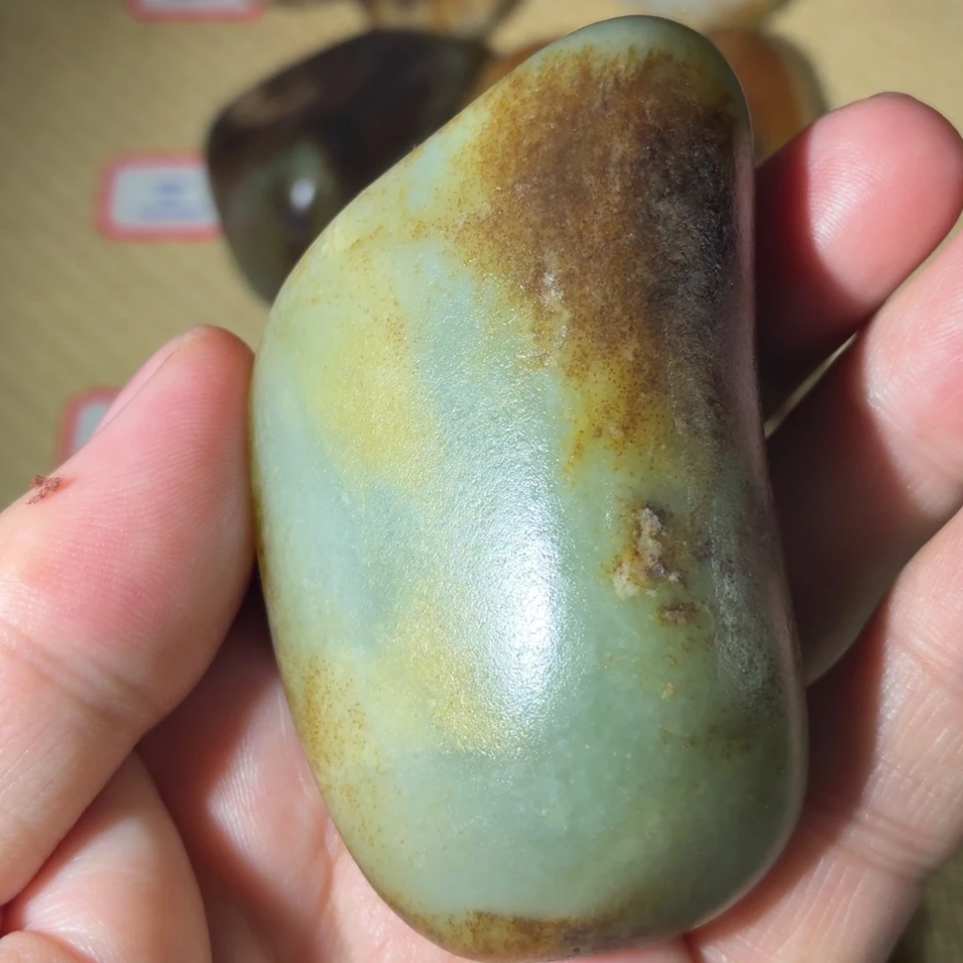 和田玉（糖玉）未镶嵌挂件176